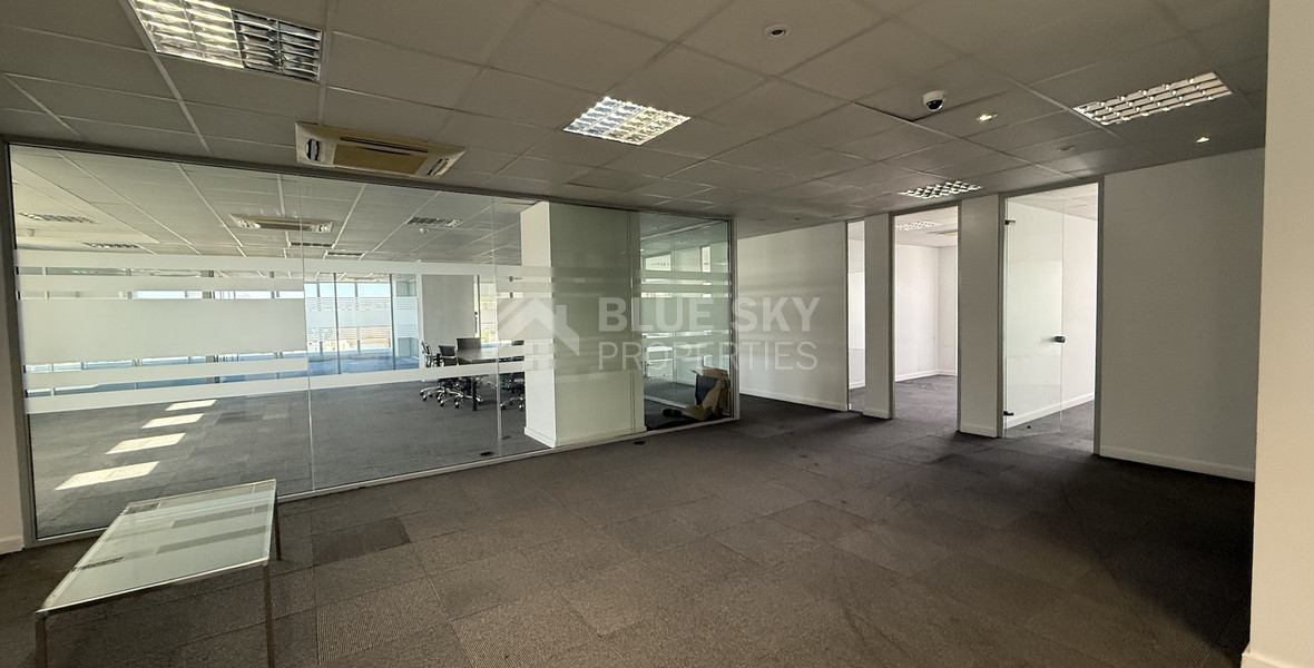 For Rent Luxury Office Space  in Kapsalos -central location with easy access to all arteries of Limassol.