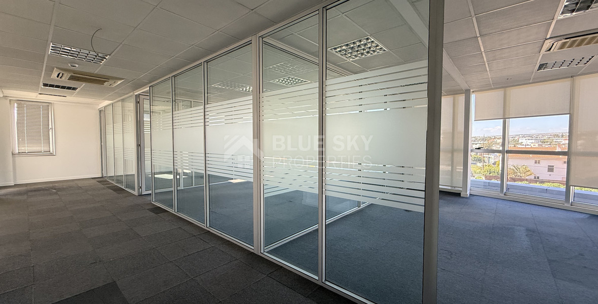 For Rent Luxury Office Space  in Kapsalos -central location with easy access to all arteries of Limassol.