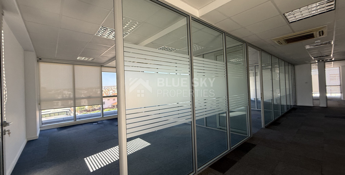 For Rent Luxury Office Space  in Kapsalos -central location with easy access to all arteries of Limassol.