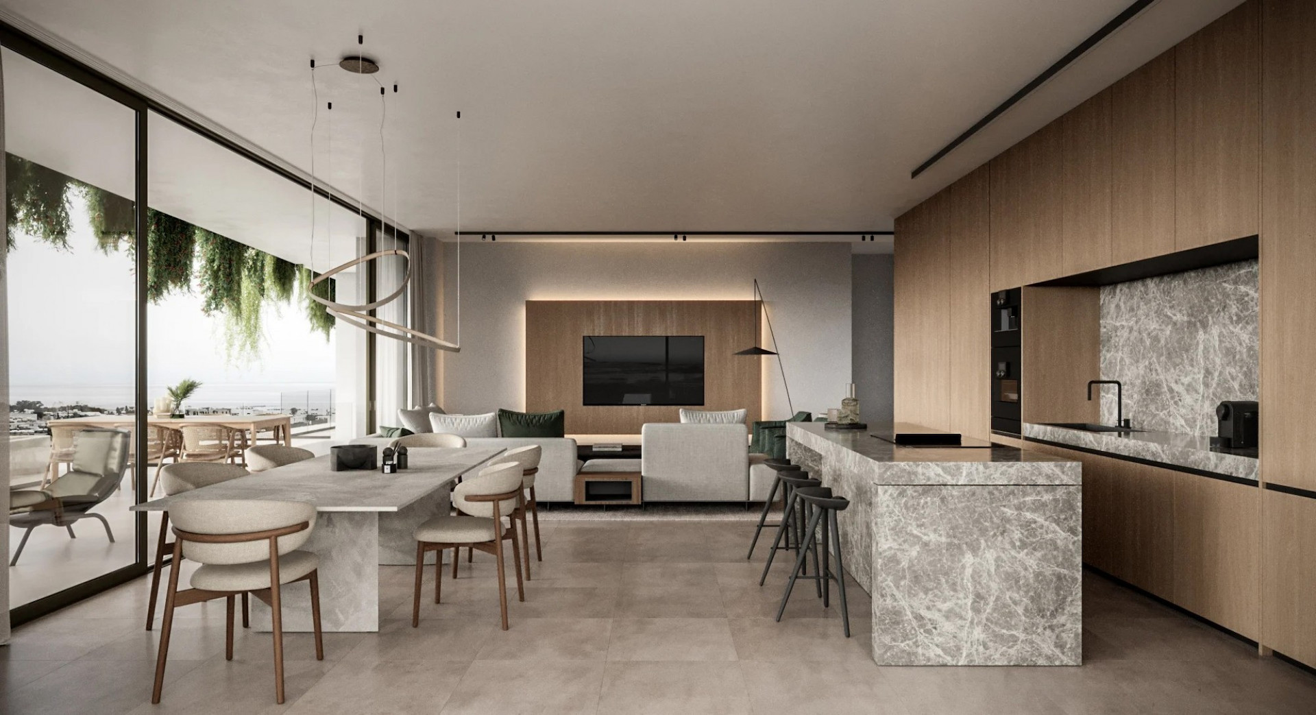 Apartamento 3 habitaciones 234 m² Pafos, Chipre