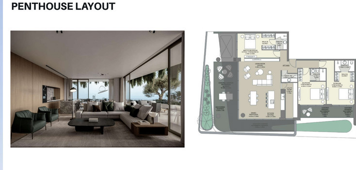 Apartamento 3 habitaciones 234 m² Pafos, Chipre