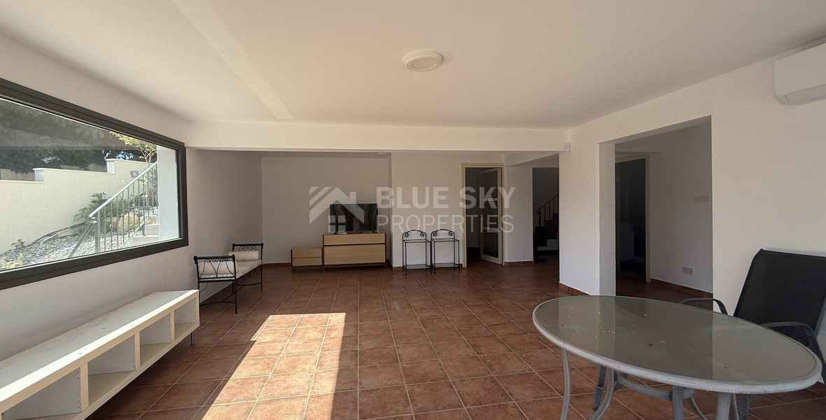 RENT: FURNISHED HOUSE WHICH INCLUDES ALL UTILITY BILLS, POOL AND GARDEN MAINTENANCE.