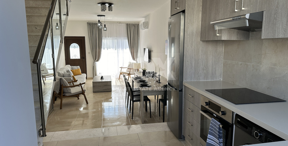 Two bedroom townhouse with title deeds in Tombs of The Kings area in Paphos for sale