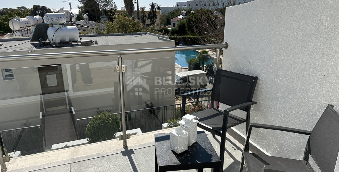 Two bedroom townhouse with title deeds in Tombs of The Kings area in Paphos for sale