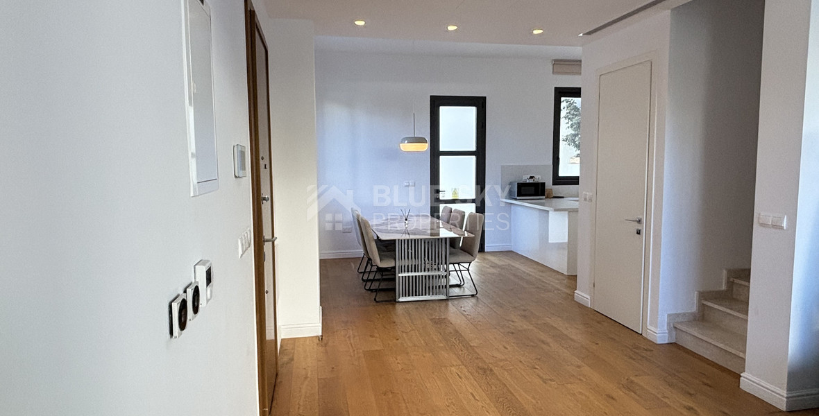 Fully Furnished Semi-Detached House in Mesa Geitonia For Rent