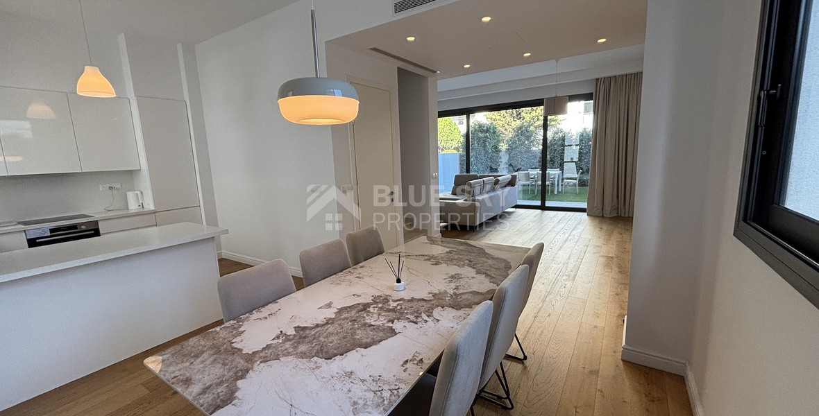 Fully Furnished Semi-Detached House in Mesa Geitonia For Rent