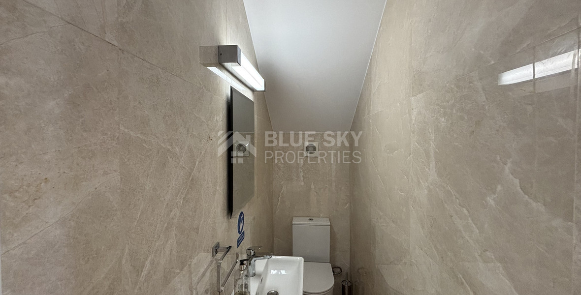 Fully Furnished Semi-Detached House in Mesa Geitonia For Rent