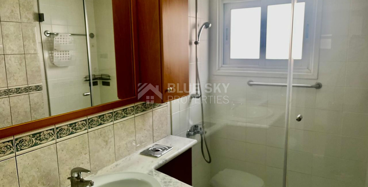 FOR RENT FURNISHED TWO BEDROOM APARTMENT IN AGIA ZONI WALKING DISTANCE TO MAKARIOS AVENUE AND HISTORICAL TOWN.