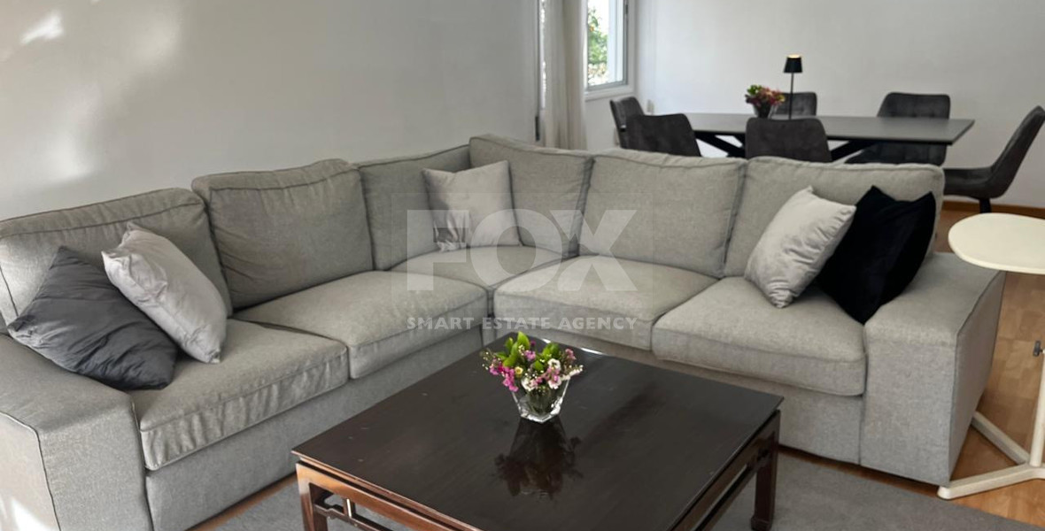 FOR RENT FURNISHED TWO BEDROOM APARTMENT IN AGIA ZONI WALKING DISTANCE TO MAKARIOS AVENUE AND HISTORICAL TOWN.