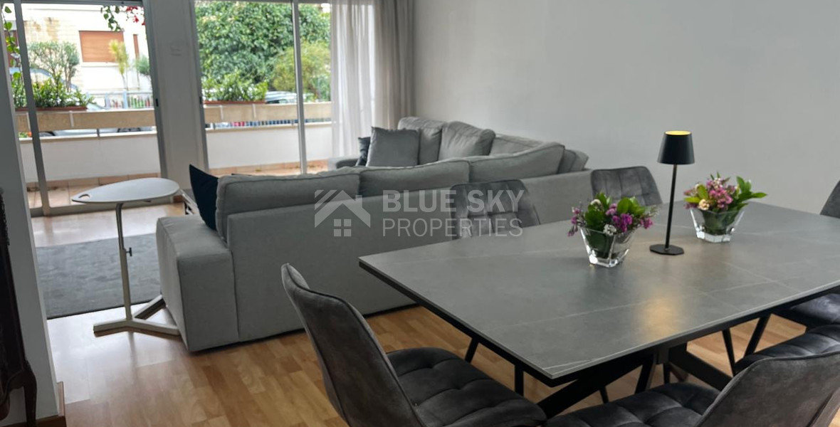 FOR RENT FURNISHED TWO BEDROOM APARTMENT IN AGIA ZONI WALKING DISTANCE TO MAKARIOS AVENUE AND HISTORICAL TOWN.