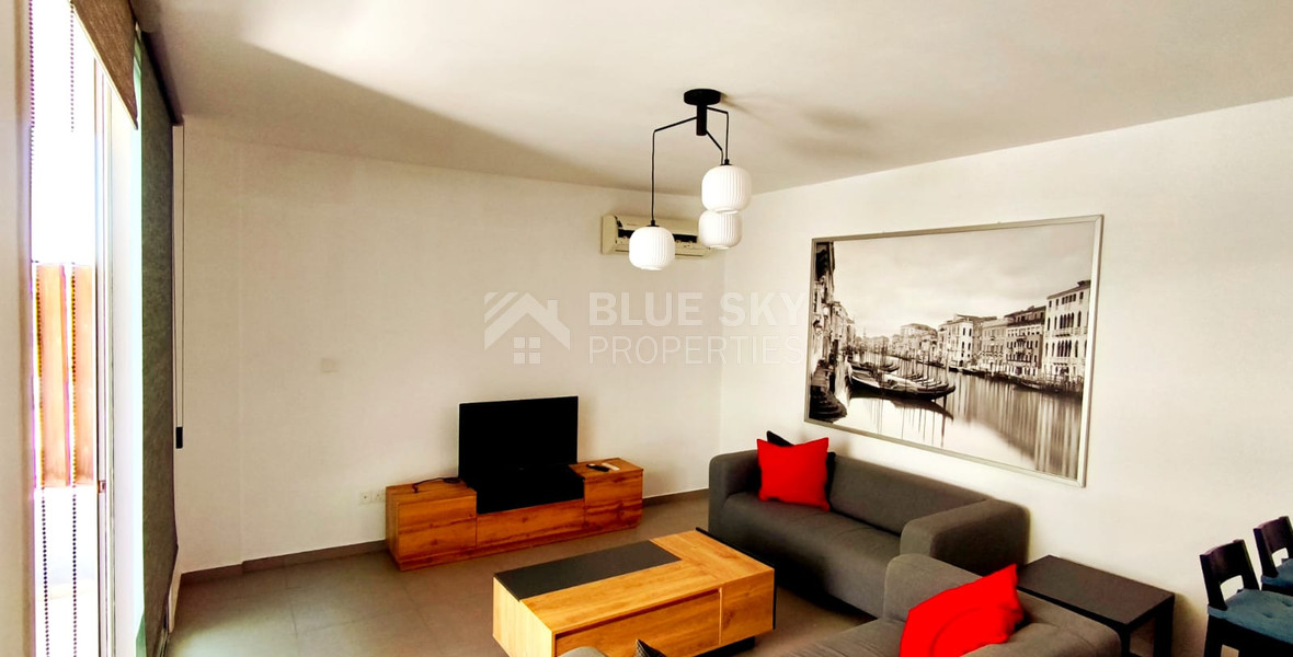 One-Bedroom Apartment with Panoramic View for Rent in Katholiki