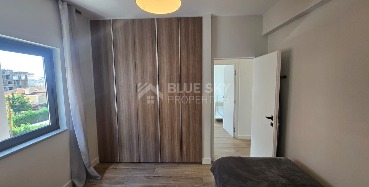 Luxury Renovated Penthouse with Private Rooftop for Rent in Germasogeia: Walk to Beach, Next to Green Area