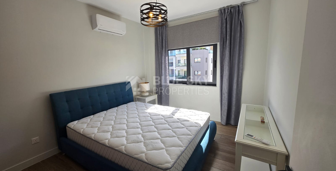 Luxury Renovated Penthouse with Private Rooftop for Rent in Germasogeia: Walk to Beach, Next to Green Area