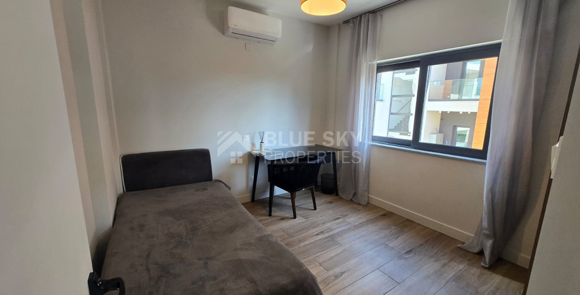 Luxury Renovated Penthouse with Private Rooftop for Rent in Germasogeia: Walk to Beach, Next to Green Area