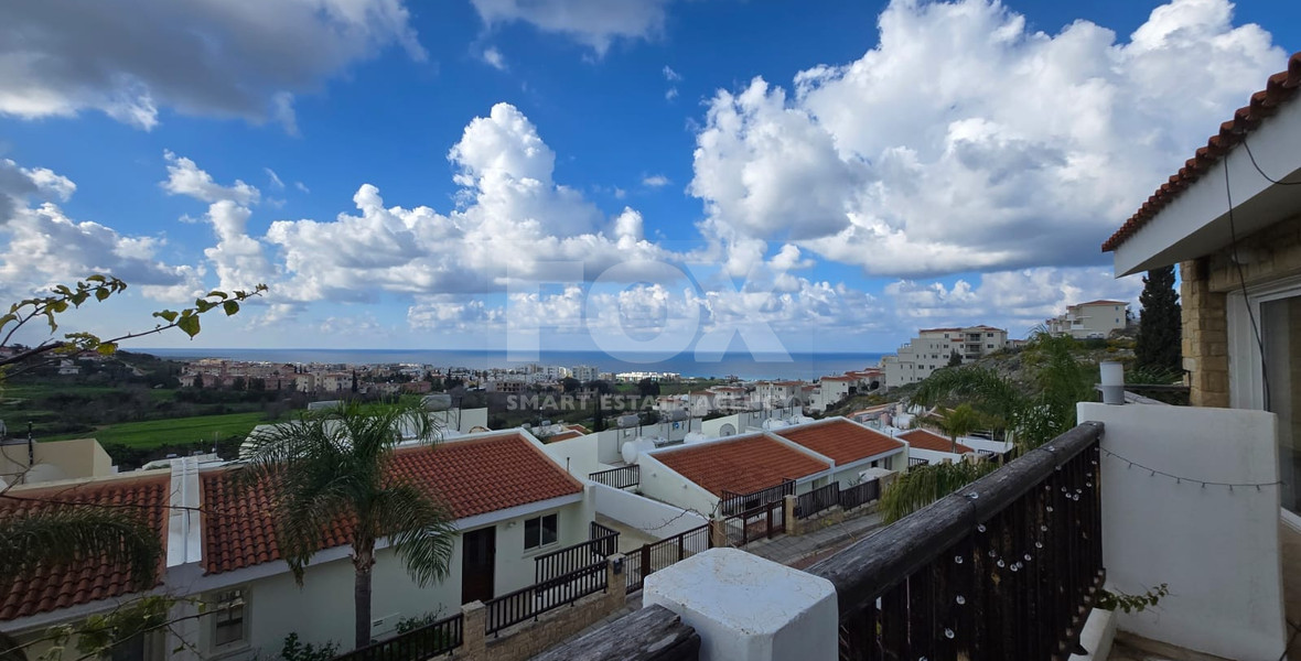 Stunning three plus one Bedroom Detached Villa for Sale in Chloraka, Paphos: with Private Swimming Pool and Unobstructed Sea Views
