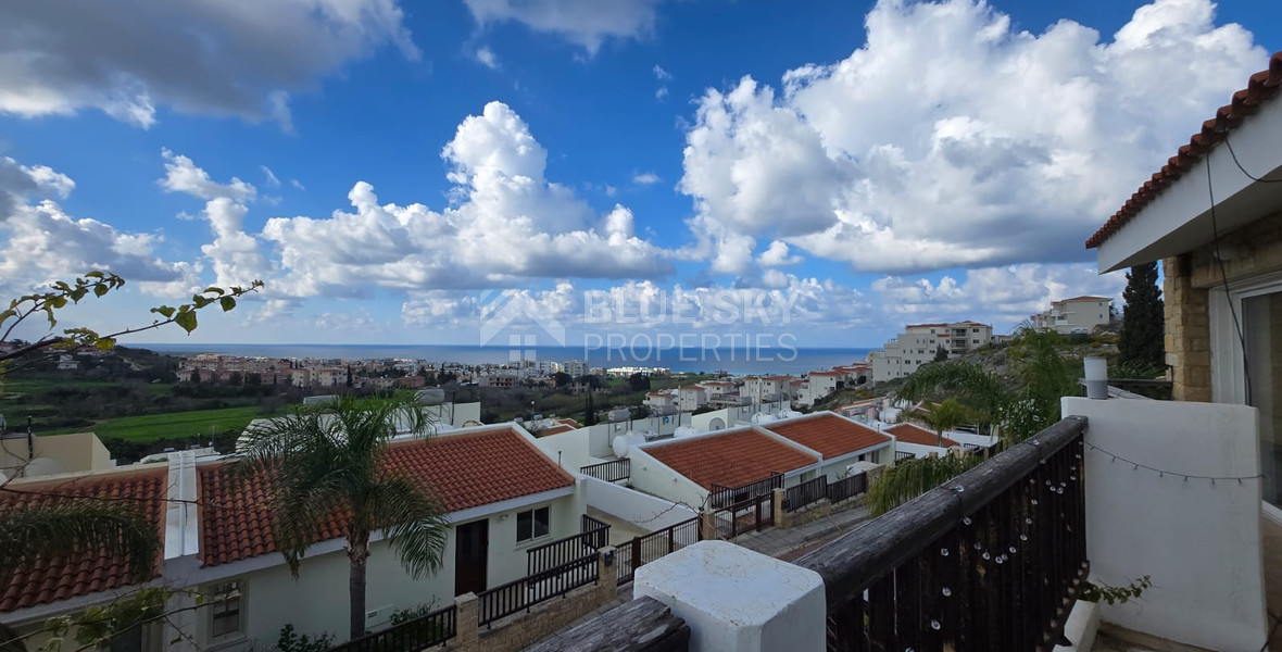 Stunning three plus one Bedroom Detached Villa for Sale in Chloraka, Paphos: with Private Swimming Pool and Unobstructed Sea Views