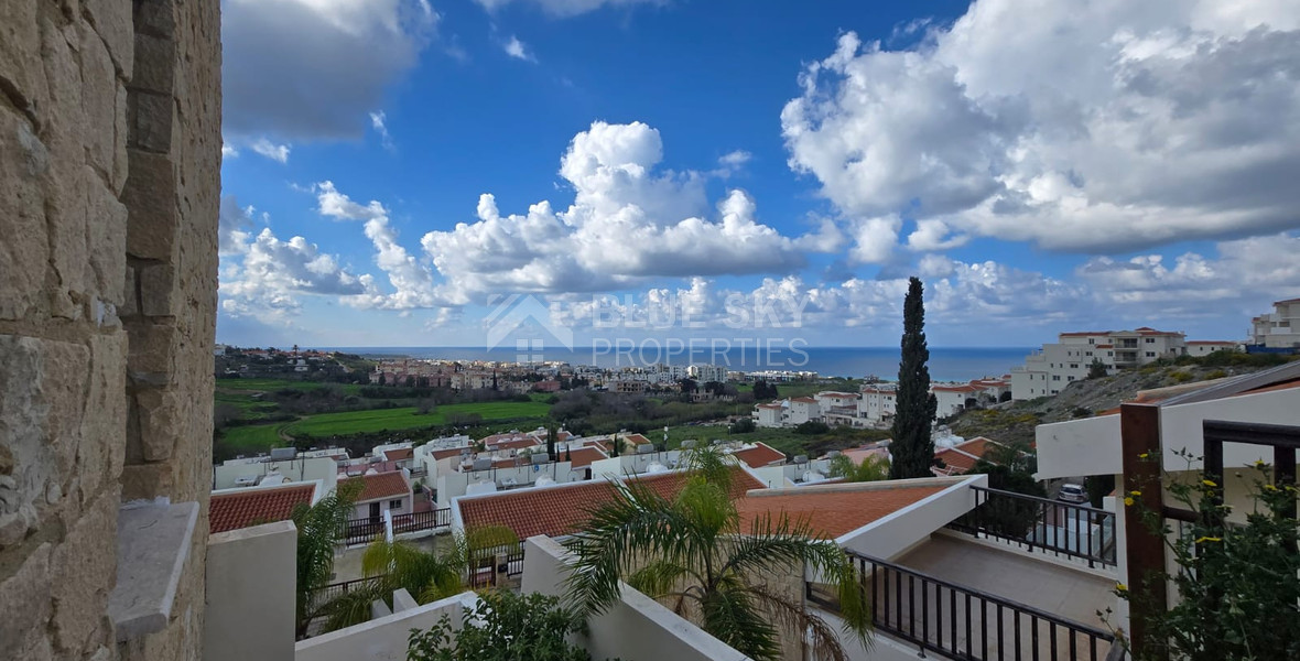 Stunning three plus one Bedroom Detached Villa for Sale in Chloraka, Paphos: with Private Swimming Pool and Unobstructed Sea Views