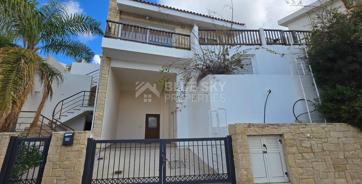 Stunning three plus one Bedroom Detached Villa for Sale in Chloraka, Paphos: with Private Swimming Pool and Unobstructed Sea Views