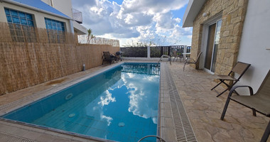 Stunning three plus one Bedroom Detached Villa for Sale in Chloraka, Paphos: with Private Swimming Pool and Unobstructed Sea Views