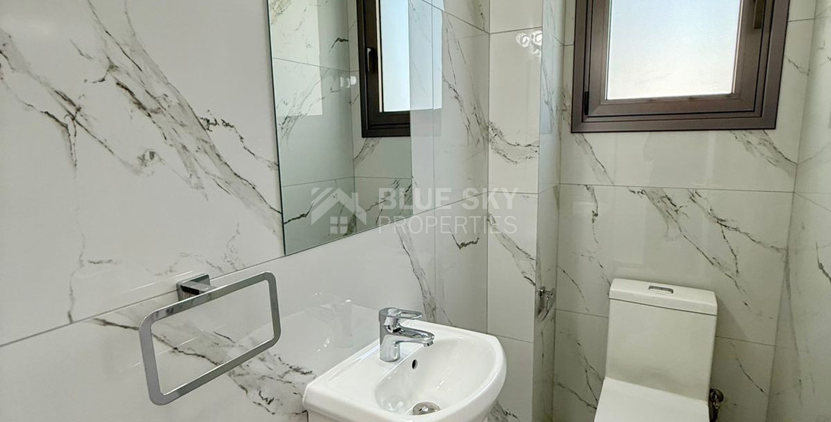 For Rent New Modern Two Bedroom Apartment in Kato Polemidia