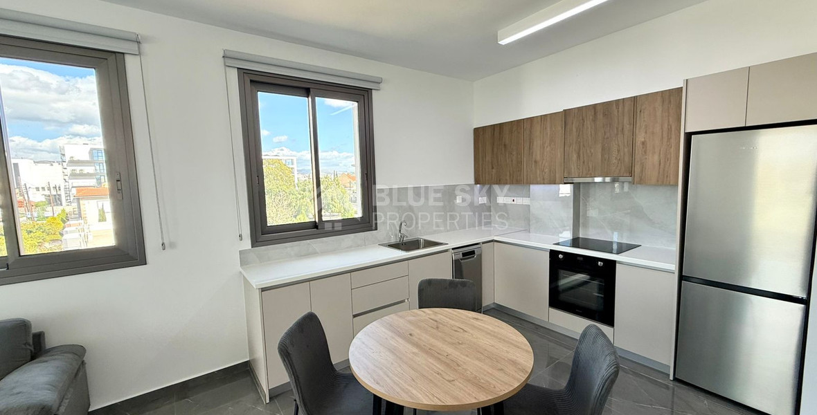 New Modern Two Bedroom Apartment in Kato Polemidia For Rent