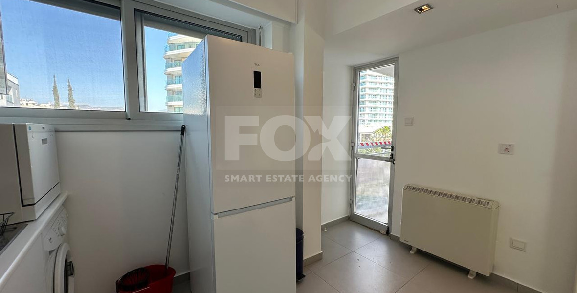 Seafront three -Bedroom Apartment FOR RENT | Germasogeia Tourist Area, Limassol