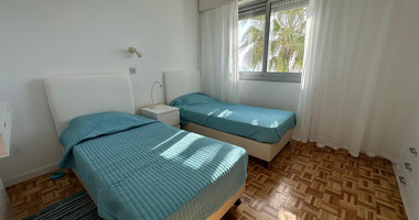 Seafront three -Bedroom Apartment FOR RENT | Germasogeia Tourist Area, Limassol