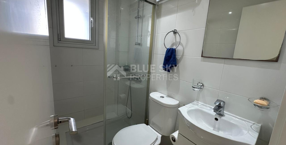 Seafront three -Bedroom Apartment FOR RENT | Germasogeia Tourist Area, Limassol