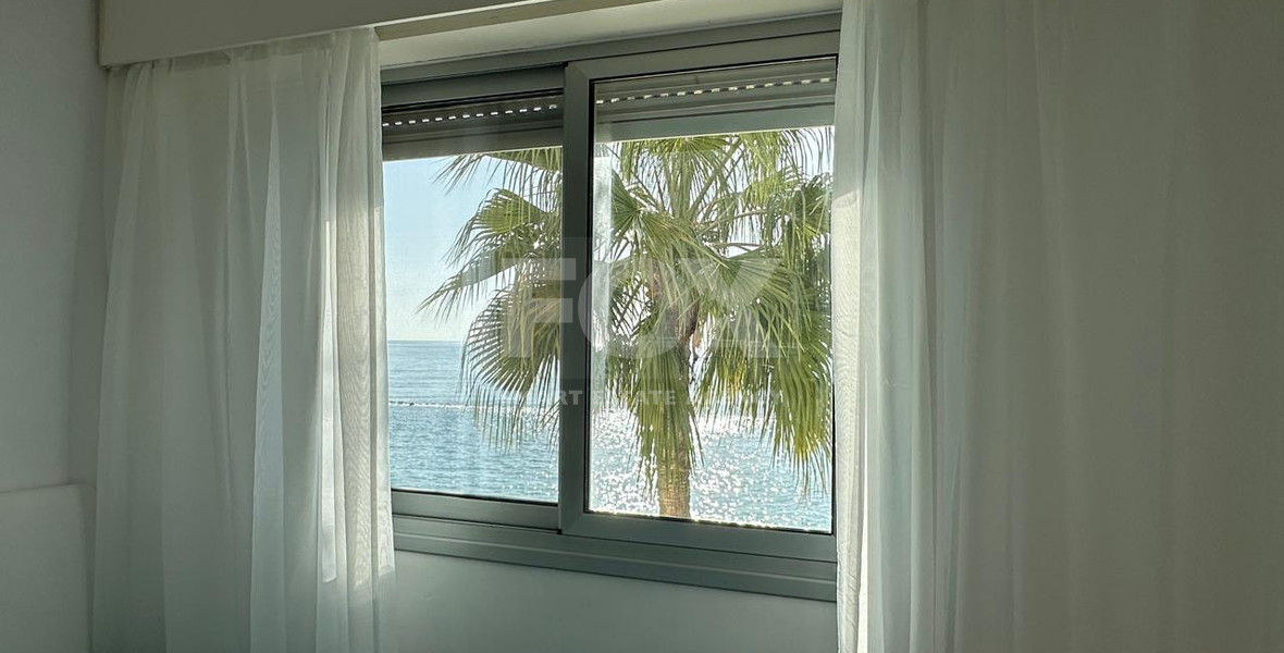 Seafront three -Bedroom Apartment FOR RENT | Germasogeia Tourist Area, Limassol