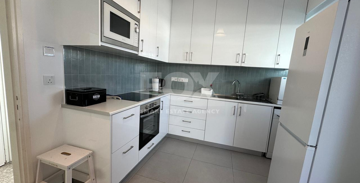 Seafront three -Bedroom Apartment FOR RENT | Germasogeia Tourist Area, Limassol