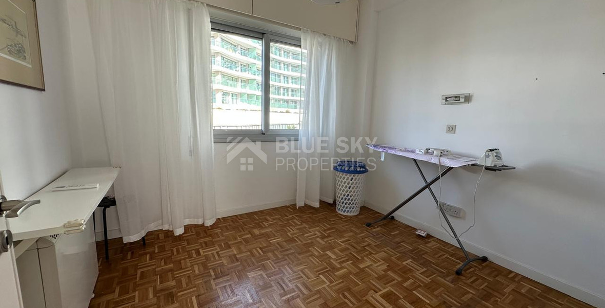 Seafront three -Bedroom Apartment FOR RENT | Germasogeia Tourist Area, Limassol