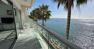 Seafront three -Bedroom Apartment FOR RENT | Germasogeia Tourist Area, Limassol