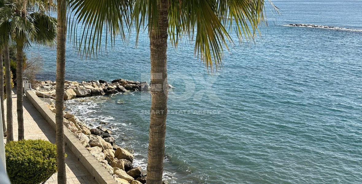 Seafront three -Bedroom Apartment FOR RENT | Germasogeia Tourist Area, Limassol