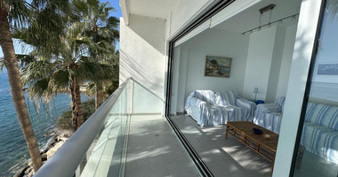 Seafront three -Bedroom Apartment FOR RENT | Germasogeia Tourist Area, Limassol