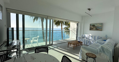 Seafront three -Bedroom Apartment FOR RENT | Germasogeia Tourist Area, Limassol