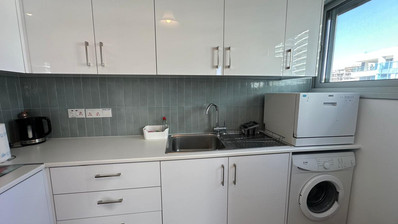 Seafront three -Bedroom Apartment FOR RENT | Germasogeia Tourist Area, Limassol