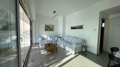 Seafront three -Bedroom Apartment FOR RENT | Germasogeia Tourist Area, Limassol