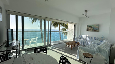 Seafront three -Bedroom Apartment FOR RENT | Germasogeia Tourist Area, Limassol