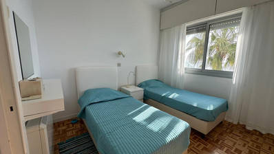 Seafront three -Bedroom Apartment FOR RENT | Germasogeia Tourist Area, Limassol