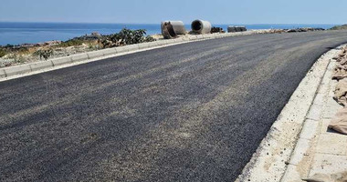 SALE: OUTSTANDING UNOBSTRUCTED PANORAMIC RESIDENTIAL SEA VIEW LAND FOR INVESTORS OR DEVELOPERS IN THIS PRIME LOCATION AGIOS TYCHONAS.