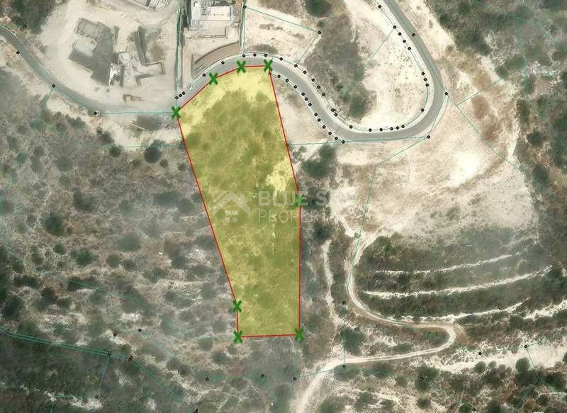 SALE: OUTSTANDING UNOBSTRUCTED PANORAMIC RESIDENTIAL SEA VIEW LAND FOR INVESTORS OR DEVELOPERS IN THIS PRIME LOCATION AGIOS TYCHONAS.