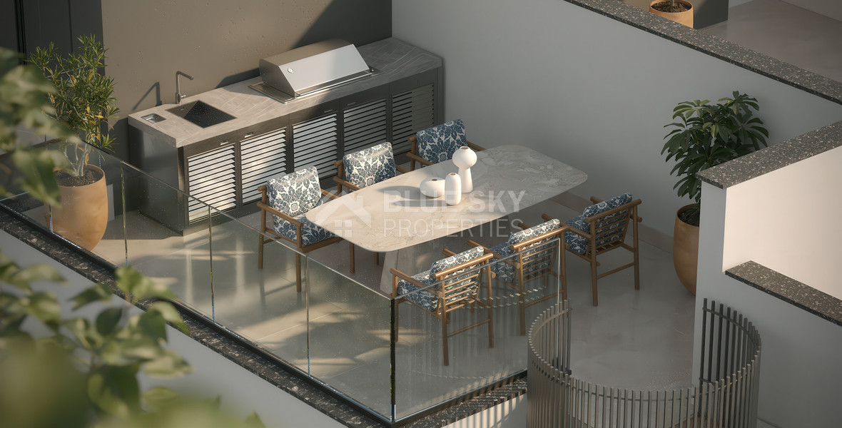 Two Bedroom Apartment for Sale in Ypsonas – Top Floor with Private Poof Garden