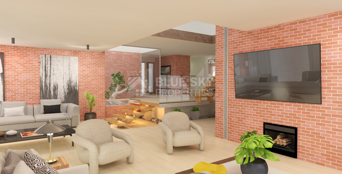 RENT: OPTIONALLY FURNISHED FULLY RENOVATED FIVE BEDROOM VILLA WITH SWIMMING POOL IN CENTRAL LIMASSOL