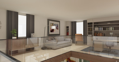 RENT: OPTIONALLY FURNISHED FULLY RENOVATED FIVE BEDROOM VILLA WITH SWIMMING POOL IN CENTRAL LIMASSOL