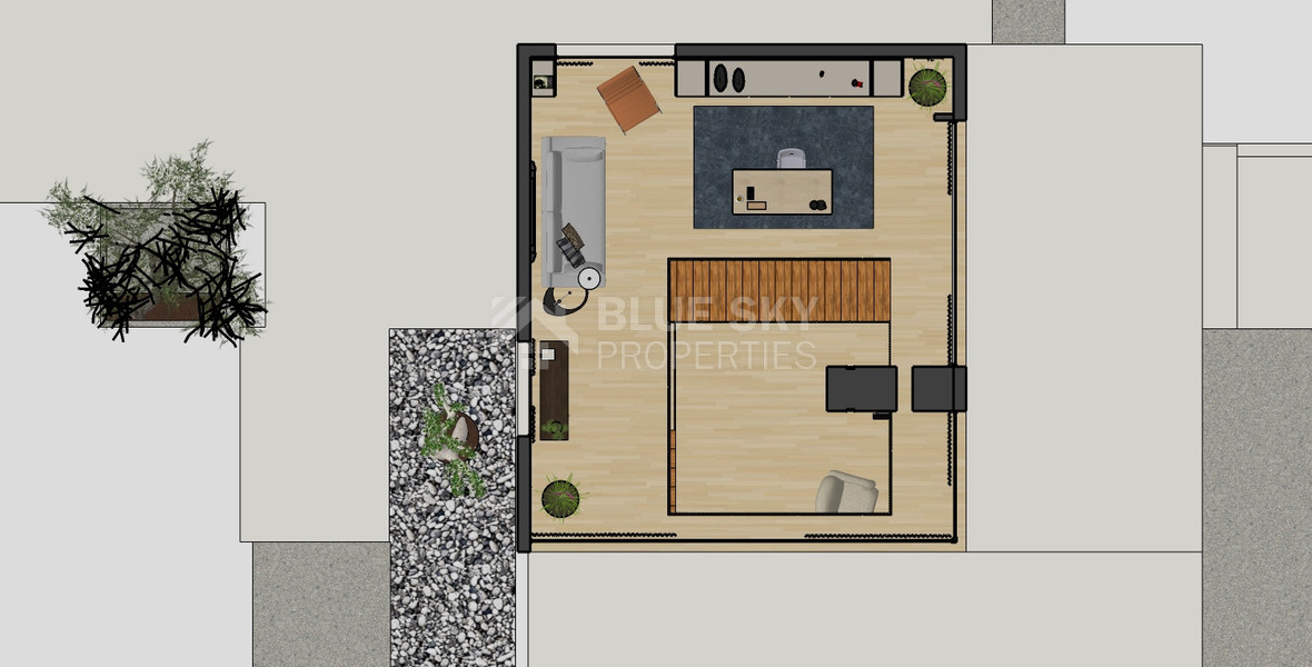 RENT: OPTIONALLY FURNISHED FULLY RENOVATED FIVE BEDROOM VILLA WITH SWIMMING POOL IN CENTRAL LIMASSOL