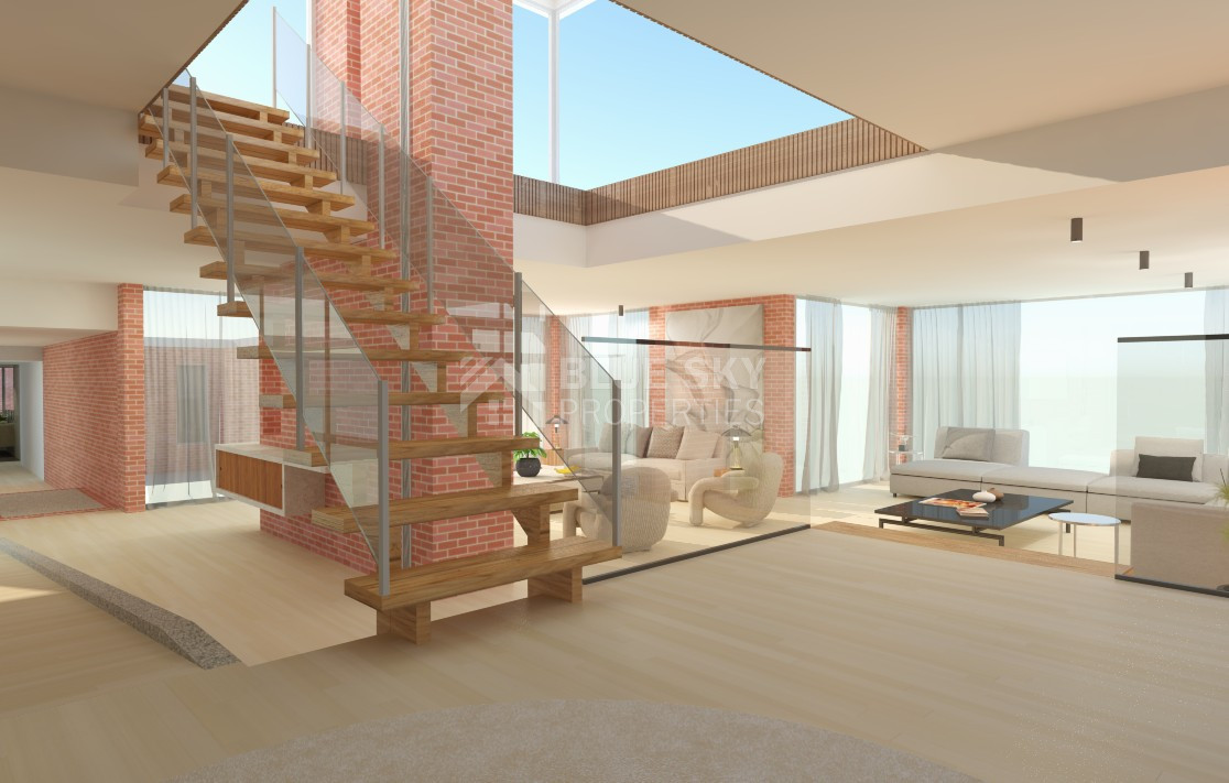 RENT: OPTIONALLY FURNISHED FULLY RENOVATED FIVE BEDROOM VILLA WITH SWIMMING POOL IN CENTRAL LIMASSOL