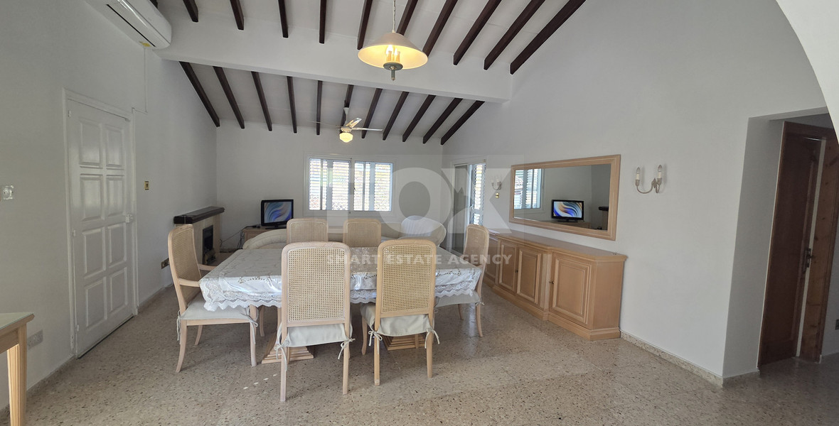 For Rent Detached residence With Big Garden And Panoramic View in Finikaria Limassol