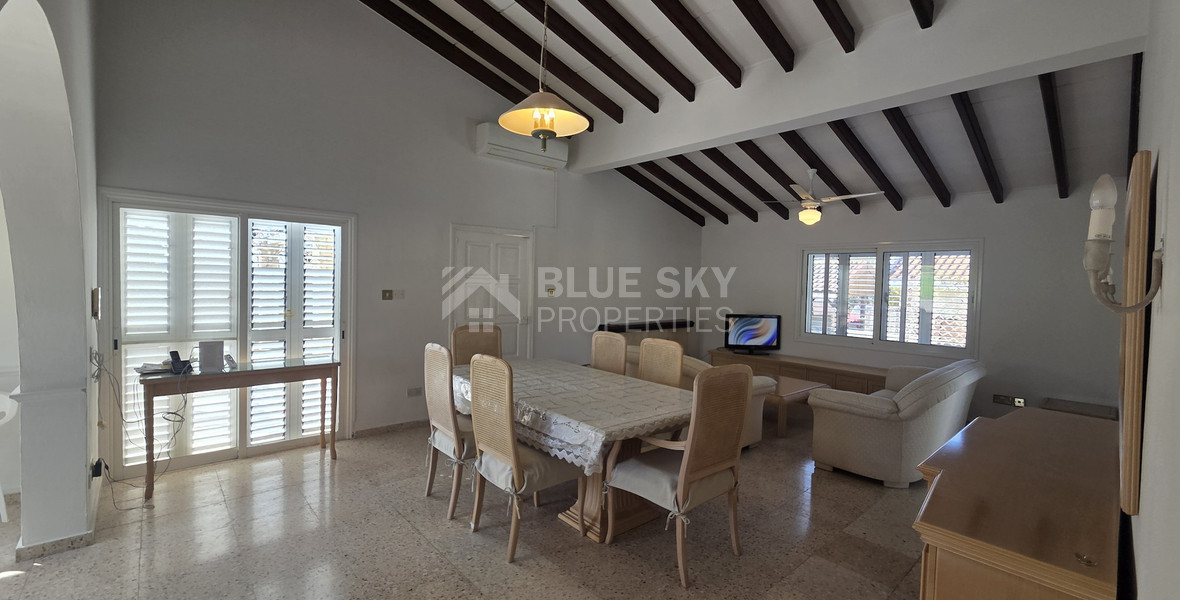 For Rent Detached residence With Big Garden And Panoramic View in Finikaria Limassol