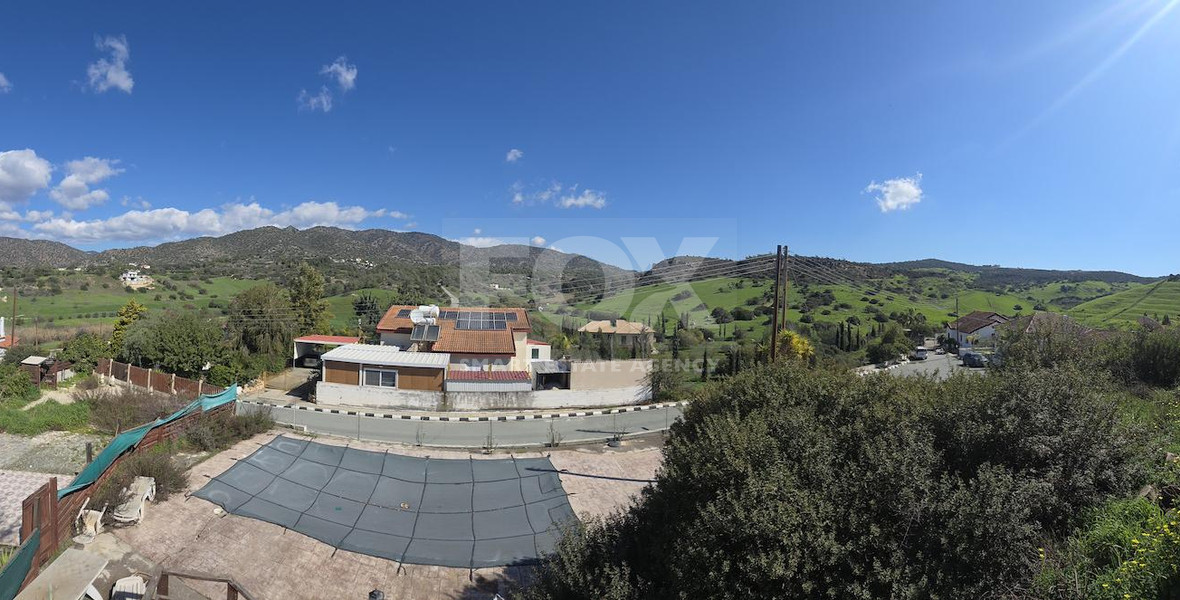 For Rent Detached residence With Big Garden And Panoramic View in Finikaria Limassol