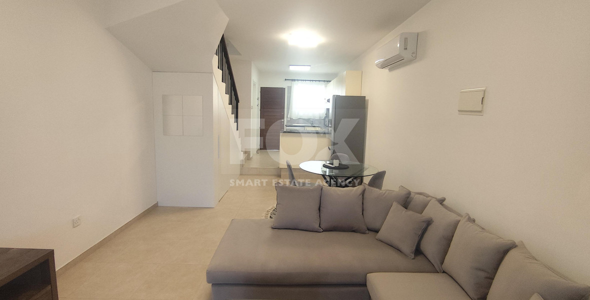 Two-Bedroom Maisonette with Common Pool for rent in Mouttagiaka, Limassol